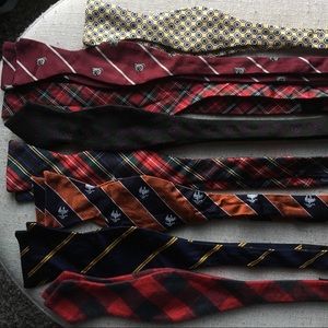 Lot of 8 bow ties